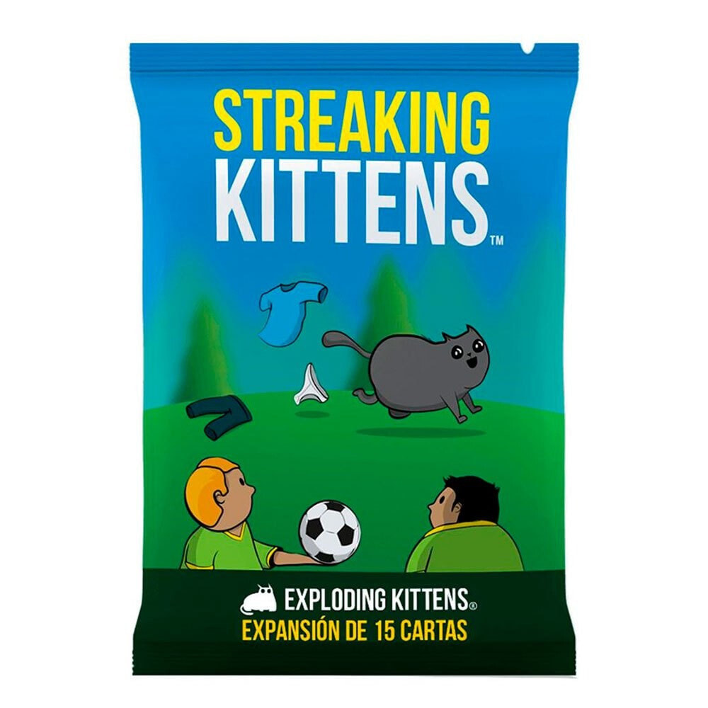 ASMODEE Pack Expansión Exploding Kittens Streaking Kittens Spanish Board Game