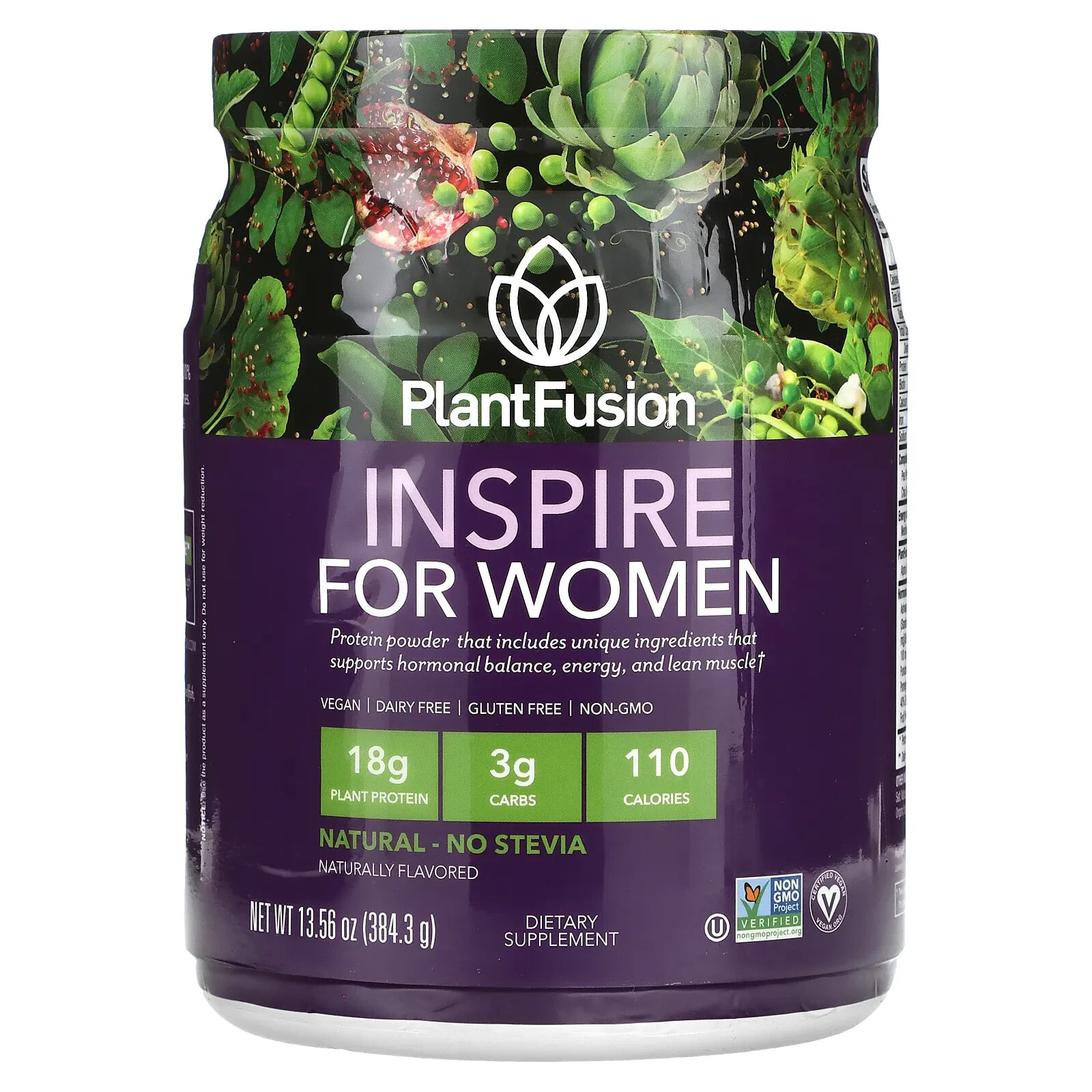 PlantFusion, Inspire for Women, Rich Chocolate, 16.40 oz (465 g)