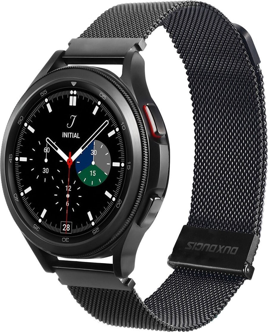 Dux Ducis Dux Ducis Magnetic Strap pasek do Samsung Galaxy Watch / Huawei Watch / Honor Watch / Xiaomi Watch (22mm band) magnetyczna opaska czarny (Milanese Version)