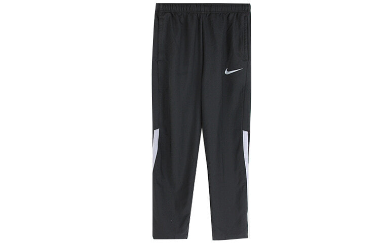 Nike 休闲运动跑步训练梭织直筒长裤 男款 黑色 / Трендовая одежда Nike 927381-010