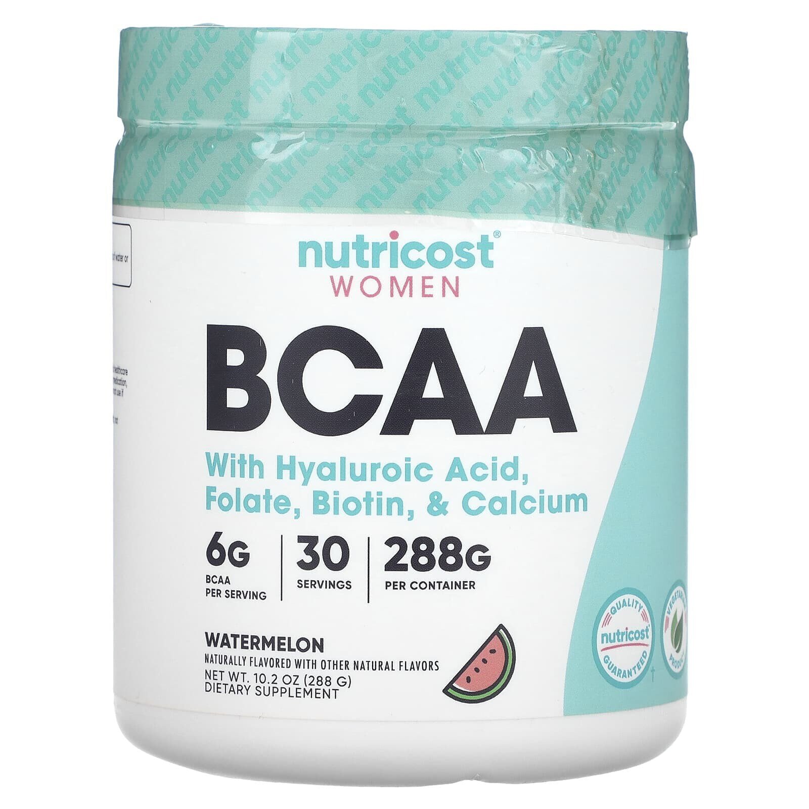 Women, BCAA With Hyaluronic Acid, Folate, Biotin, & Calcium , Watermelon, 10.2 oz (288 g)