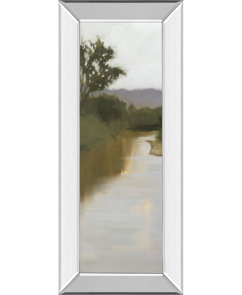 River Journey by Megan Lightell Mirror Framed Print Wall Art - 18