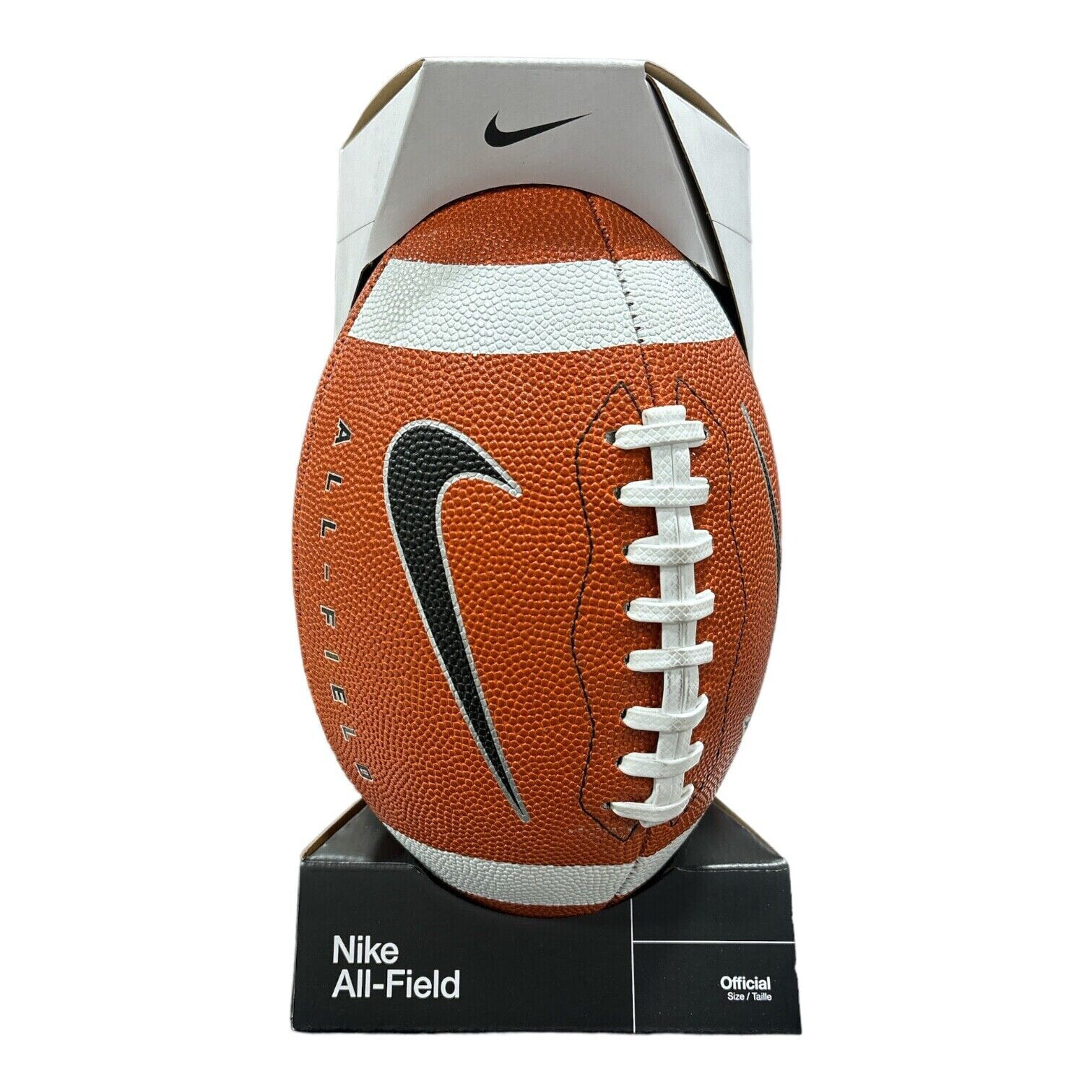 Nike All-Field Composite Leather 9 Official Size & Weight Football, High School