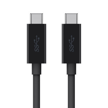 Belkin F2CU049bt2M-BLK USB кабель 2 m 3.2 Gen 1 (3.1 Gen 1) USB C Черный F2CU049BT2M-BLK