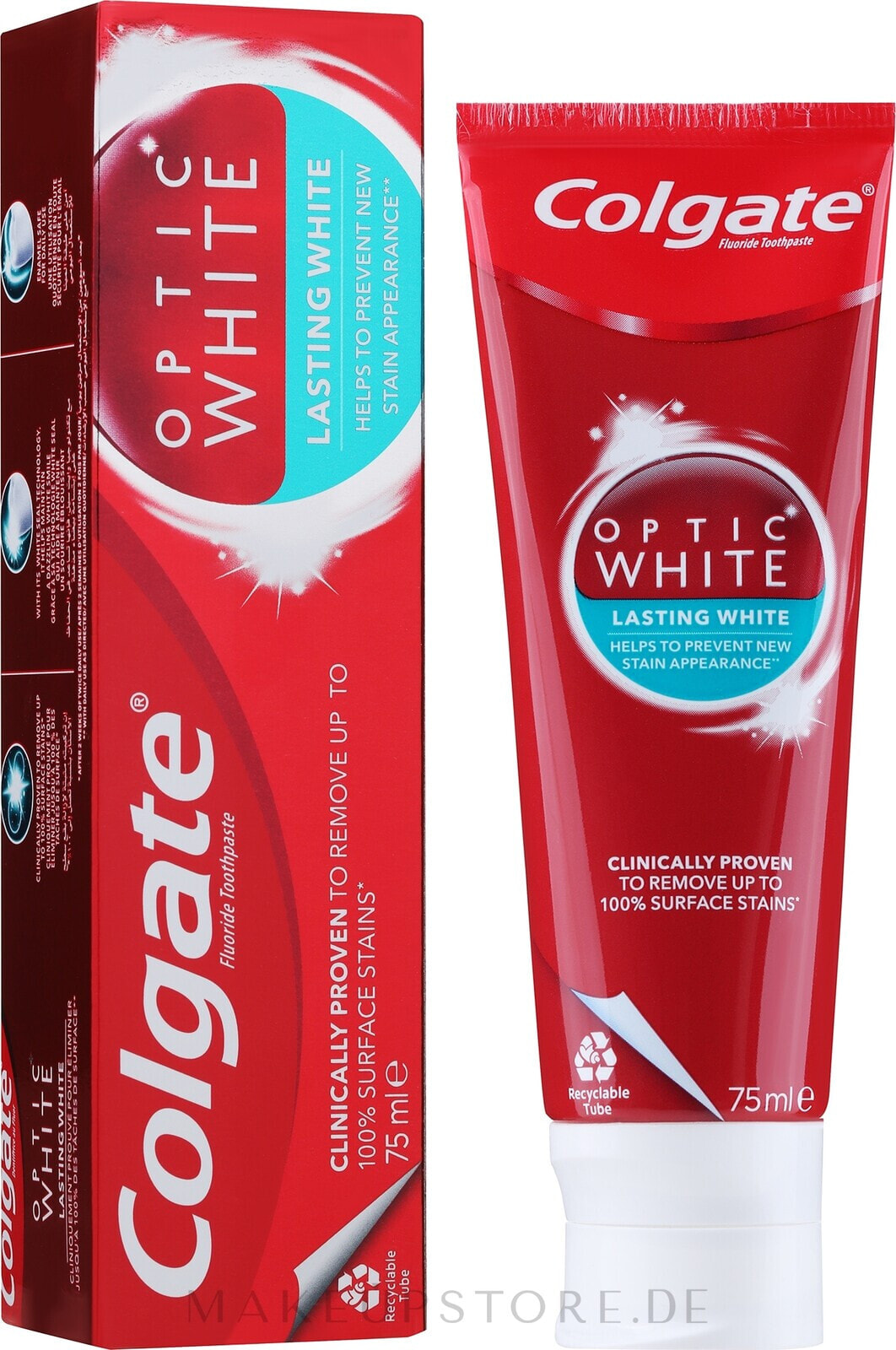 Zahnpasta Optic White Lasting White - Colgate Optic White Lasting White Toothpaste