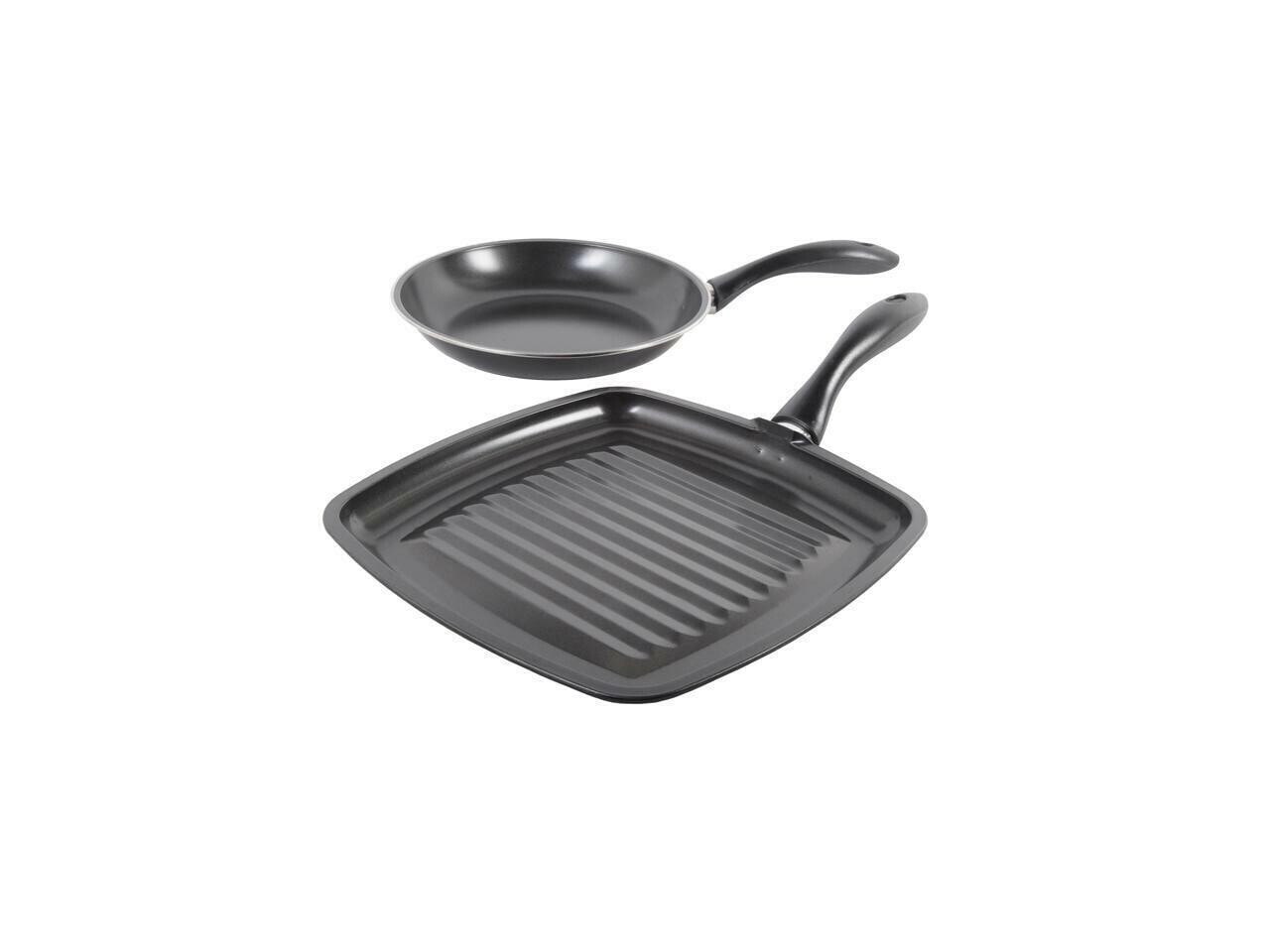 Gibson Home Westleton 2pc Cookware Set Black