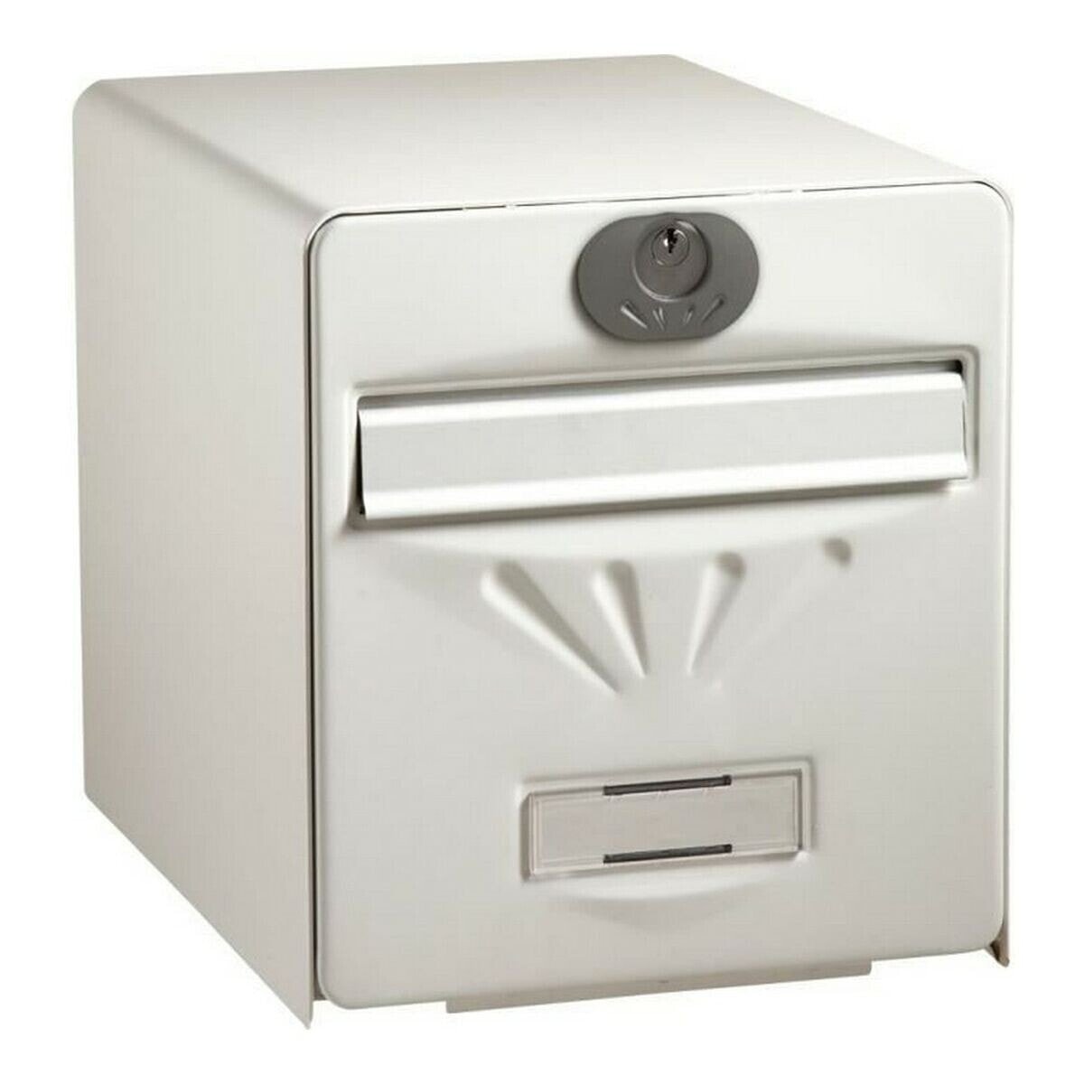 Letterbox Burg-Wachter White Stainless steel Crystal Galvanised Steel 36,5 x 28 x 31 cm