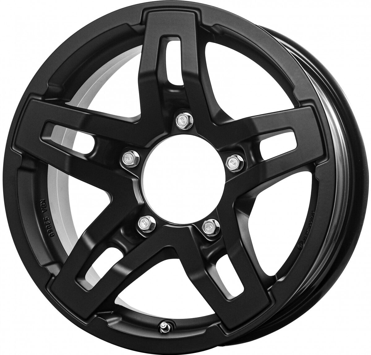 Колесный диск литой RC-Design RC33X satin-black matt-lackiert 5.5x15 ET5 - LK5/139.7 ML108.3