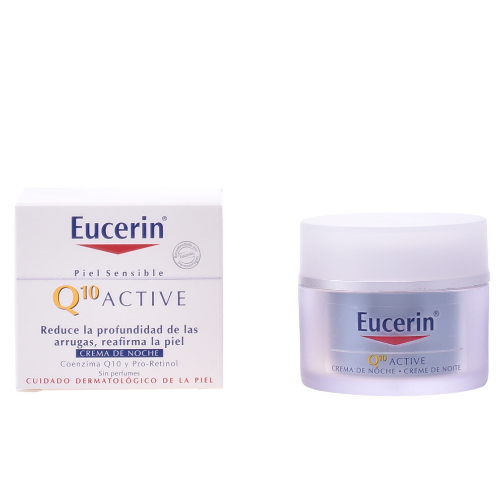 Eucerin Q10 Active Night Cream Активный ночной крем против морщин с коэнзимом Q10 50 мл