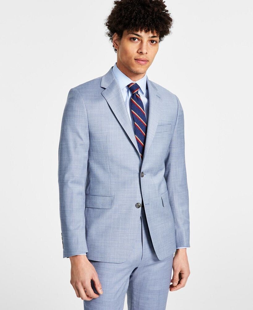 Calvin Klein men's Skinny-Fit Infinite Stretch Solid Suit Jacket
