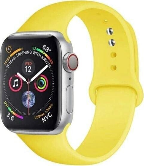 Beline Beline pasek Apple Watch Silicone 38/40/41mm yellow colour