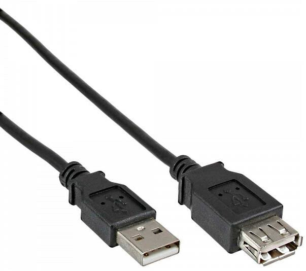 DeLOCK 83401 USB кабель 0,5 m 2.0 USB A Черный