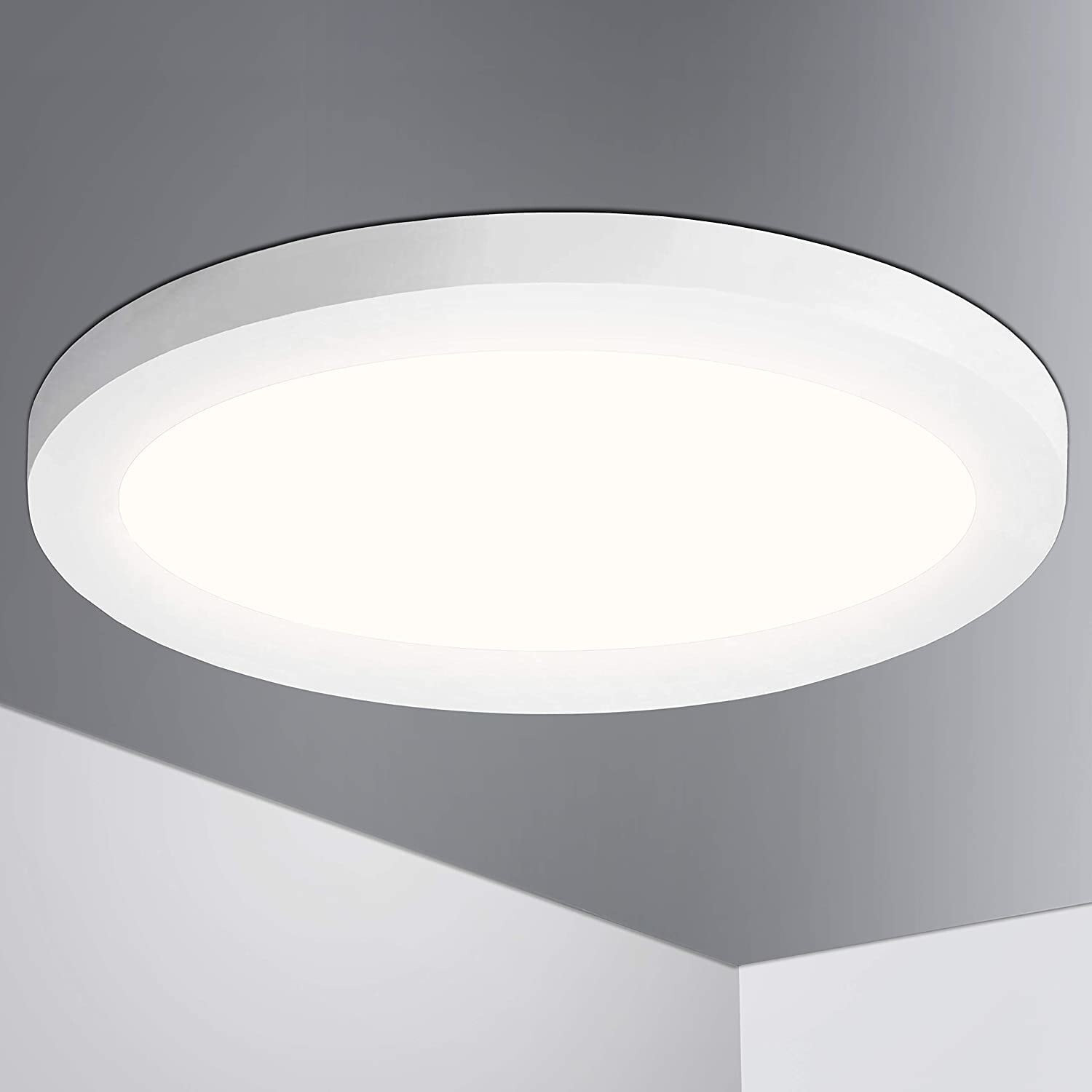 Flat led deals ceiling lights