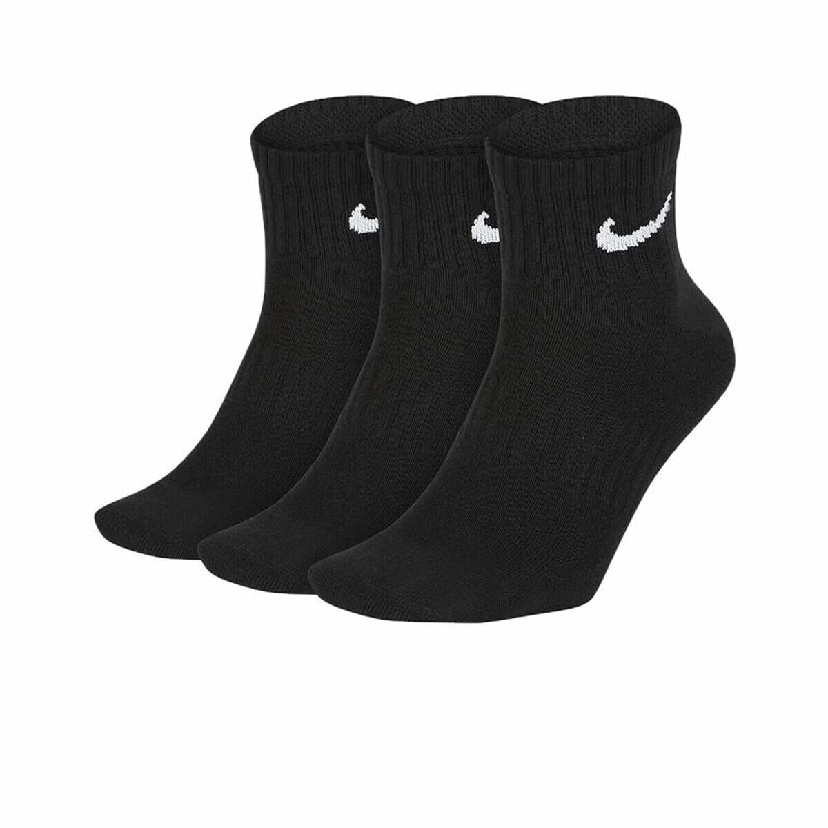 Носки Nike Everyday Lightweight 3 пар Чёрный