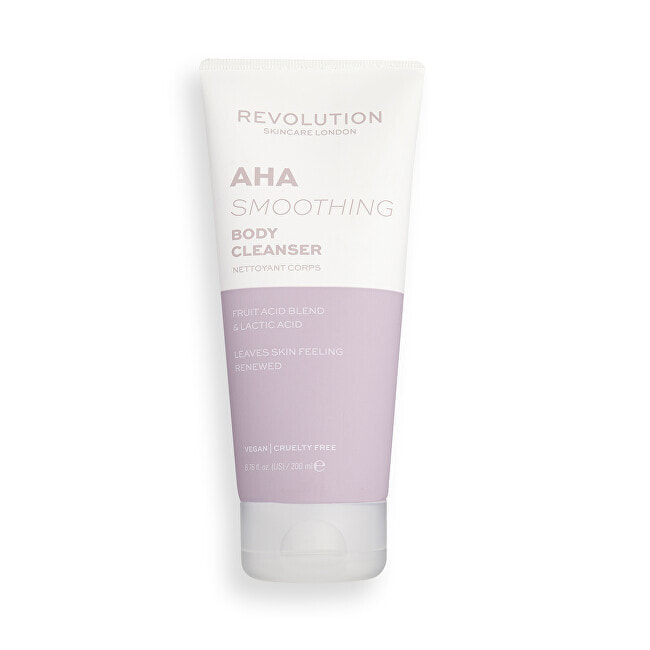 Revolution Aha Smoothing Body Clean Ser Увлажняющий гель для душа  200 мл