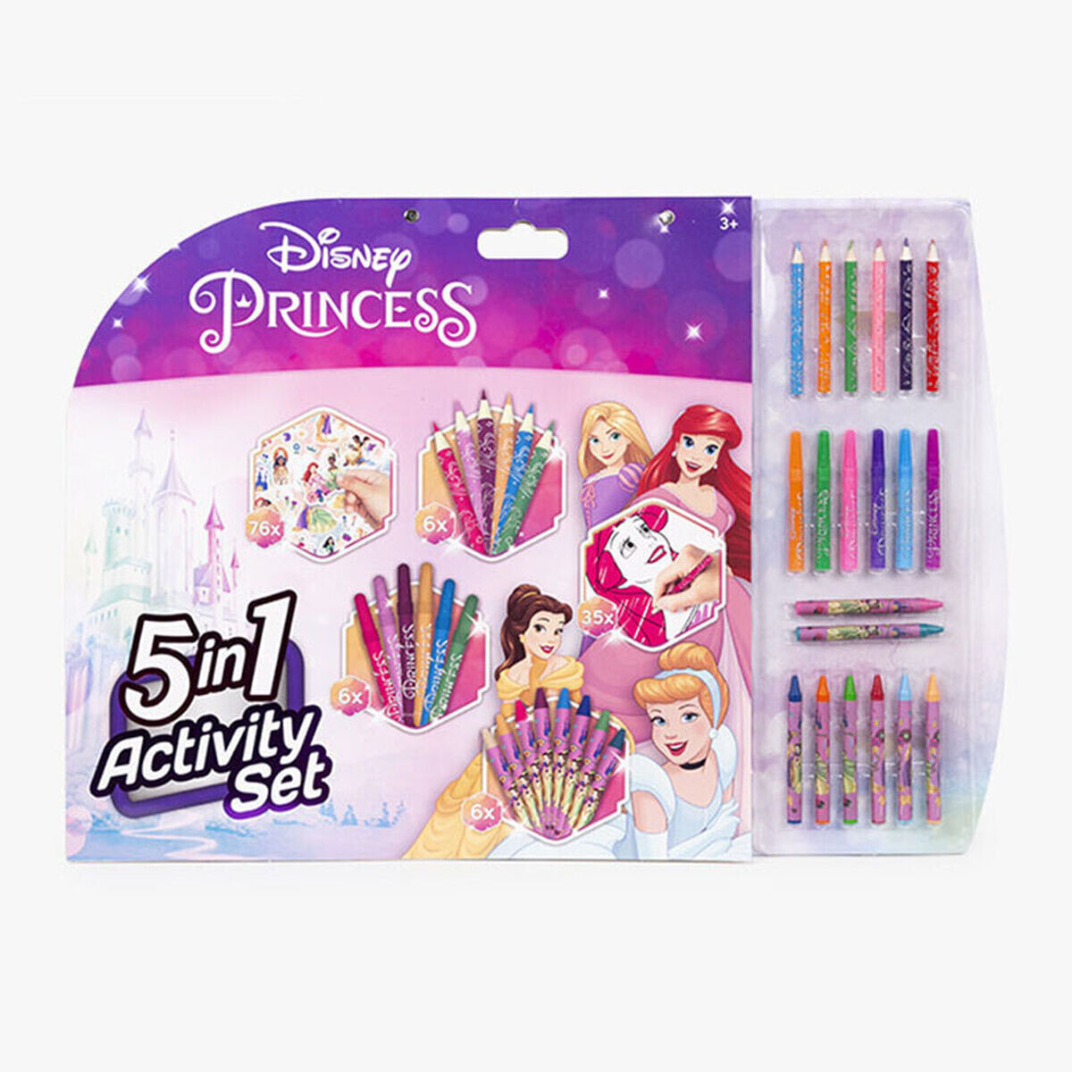 Colouring Activity Box Disney Princess 5-in-1
