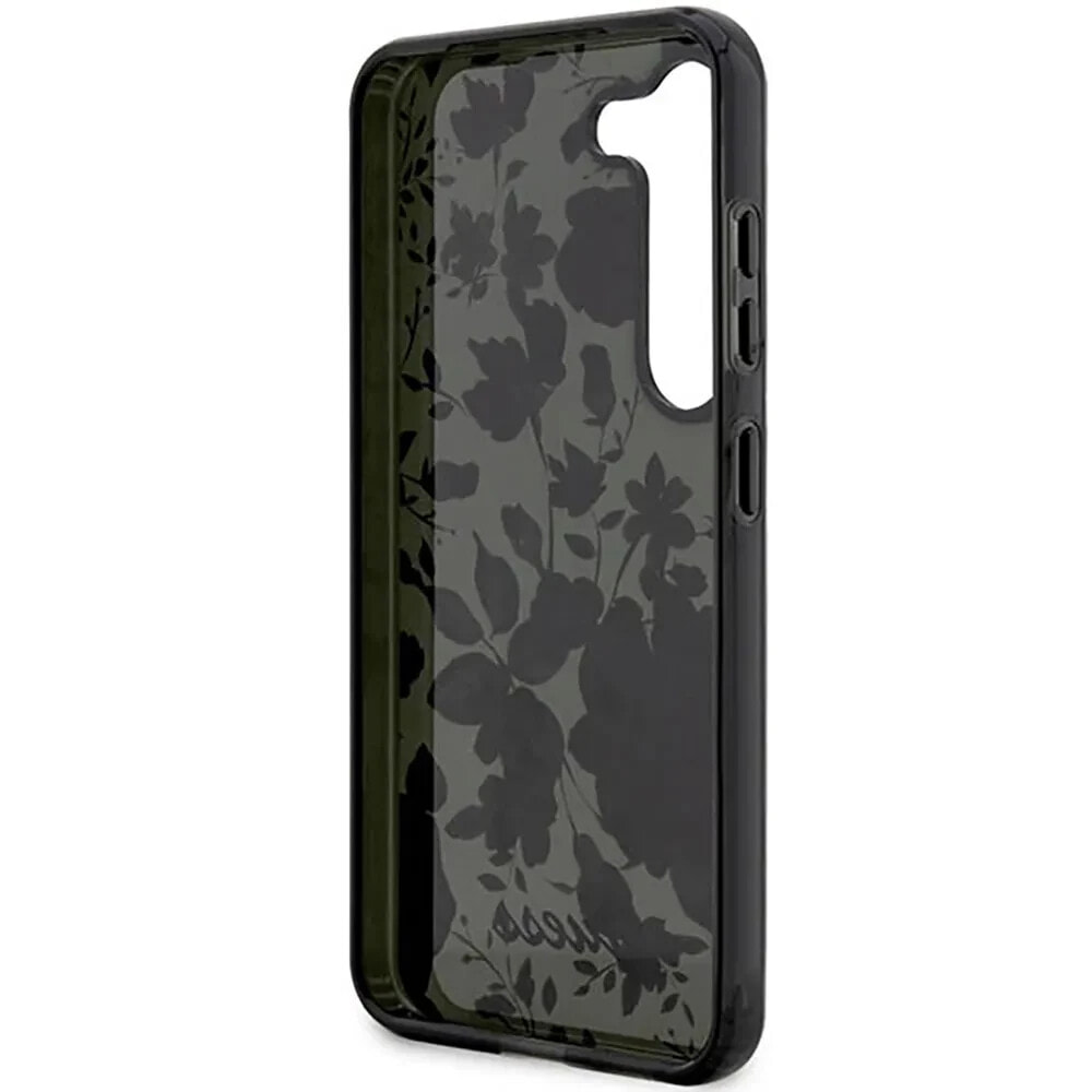 GUESS GUHCS23SHCFWSA S23 S911 khaki Flower Collection phone case