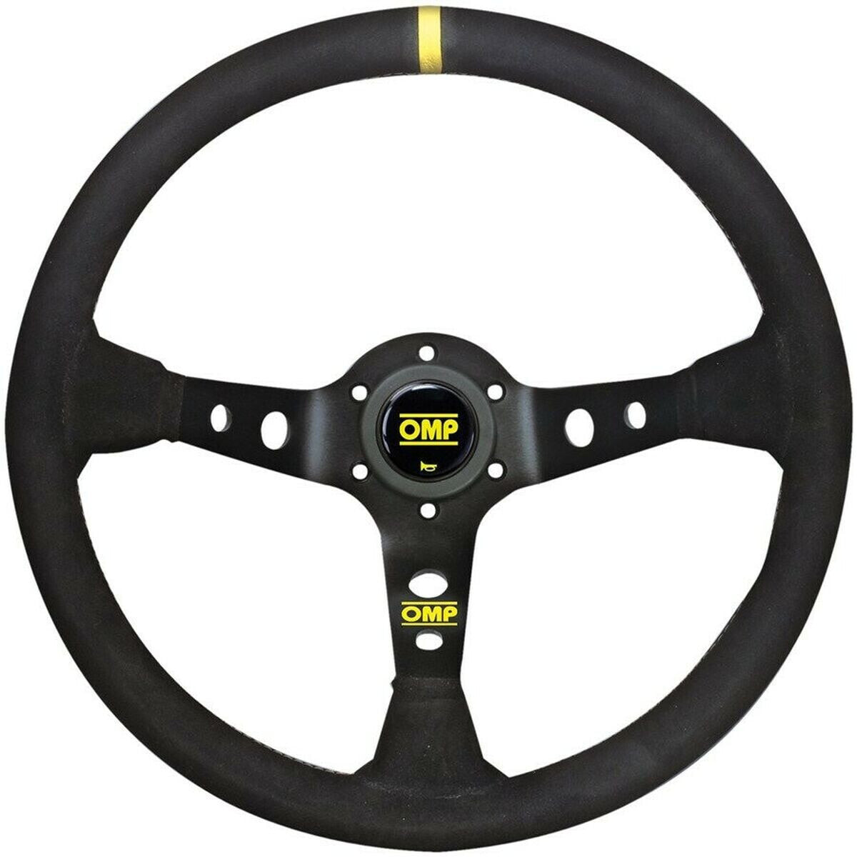 Racing Steering Wheel OMP OD/2012/NN Black Ø 33 cm Ø 35 cm