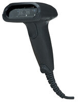 Manhattan Long Range CCD Handheld Barcode Scanner - USB - 500mm Scan Depth - Cable 1.5m - Max Ambient Light 10,000 lux (sunlight) - Black - Three Year Warranty - Box - Handheld bar code reader - 1D - CCD - Codabar - Code 11 - Code 128 - Code 39 - Code 93 