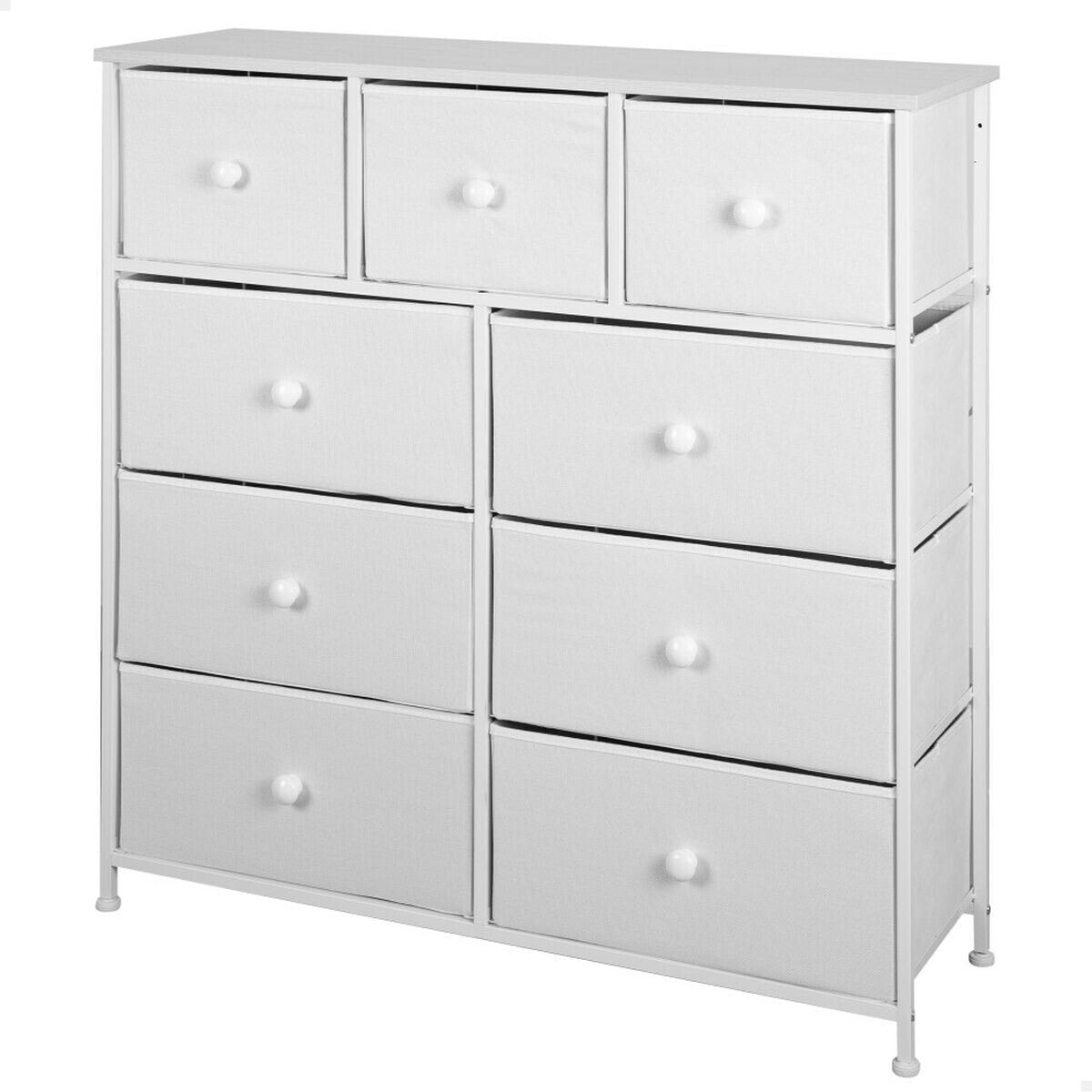 Chest of drawers Max Home White 100 x 100 x 30 cm