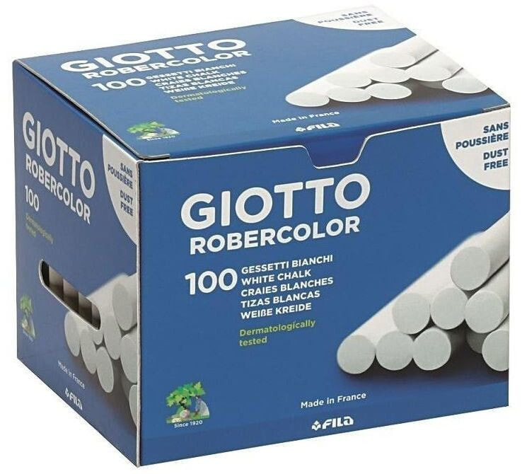 Giotto Chalk White 100 Pieces (273995)