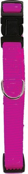 Zolux Adjustable nylon collar 20 mm fuchsia