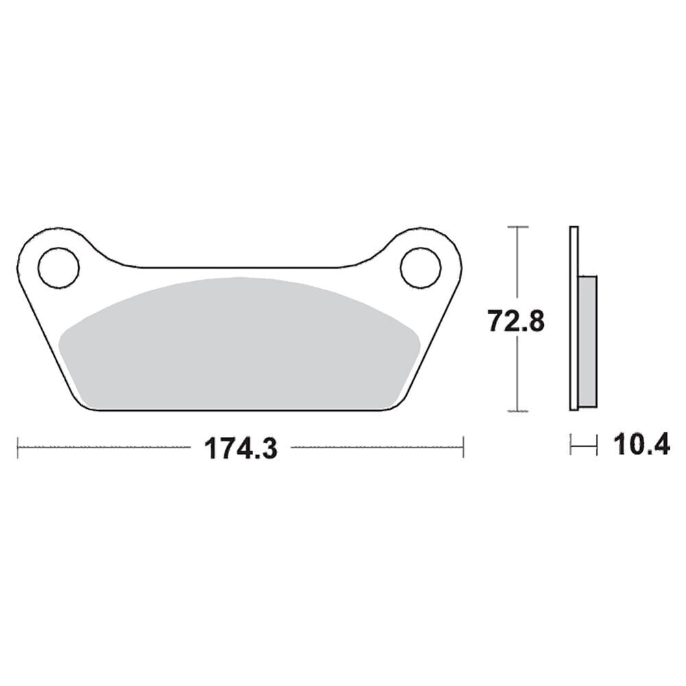 SBS P553-LF Brake Pads