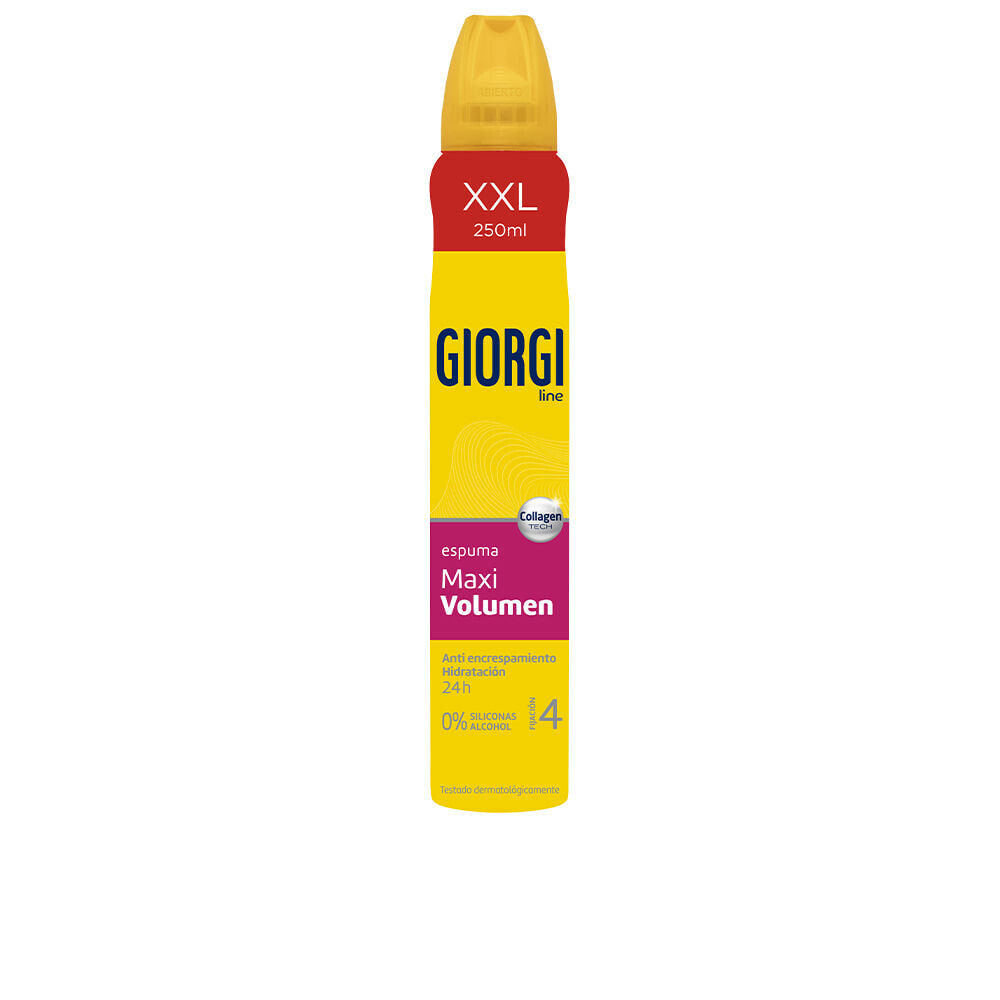 Мусс или пенка для укладки волос GIORGI LINE MAXI-VOLUMEN espuma fijadora nº4 250 ml