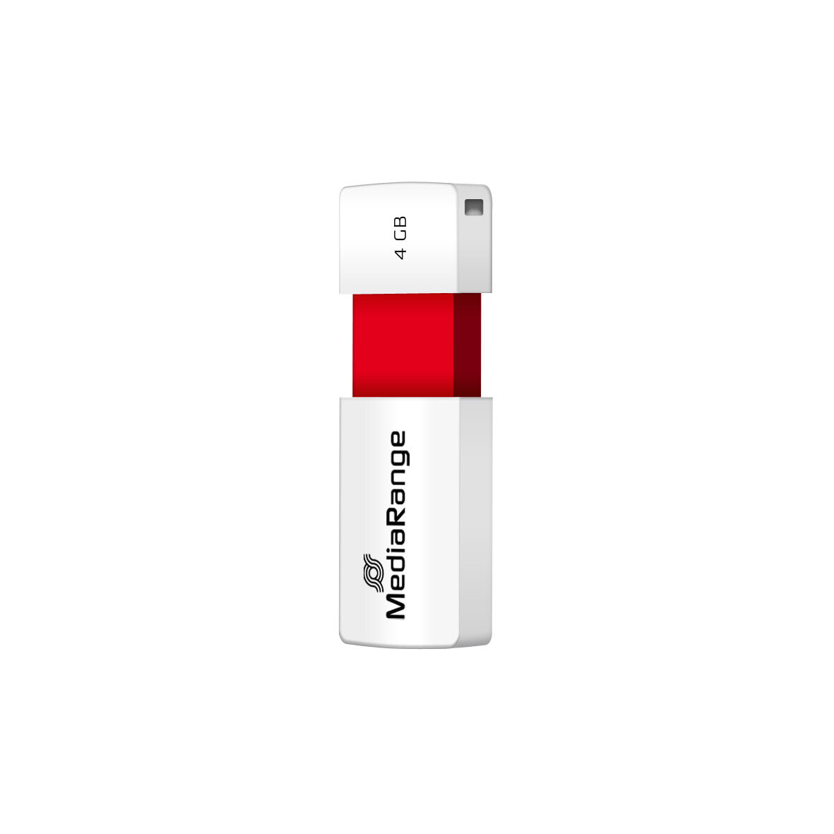 MediaRange MR970 USB флеш накопитель 4 GB USB тип-A 2.0 Красный, Белый
