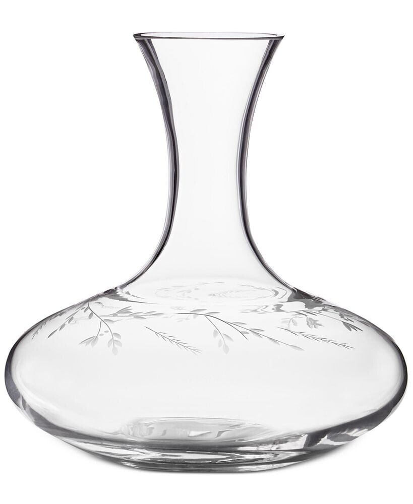 Hotel Collection classic Etched Floral Decanter, Created for Macy's