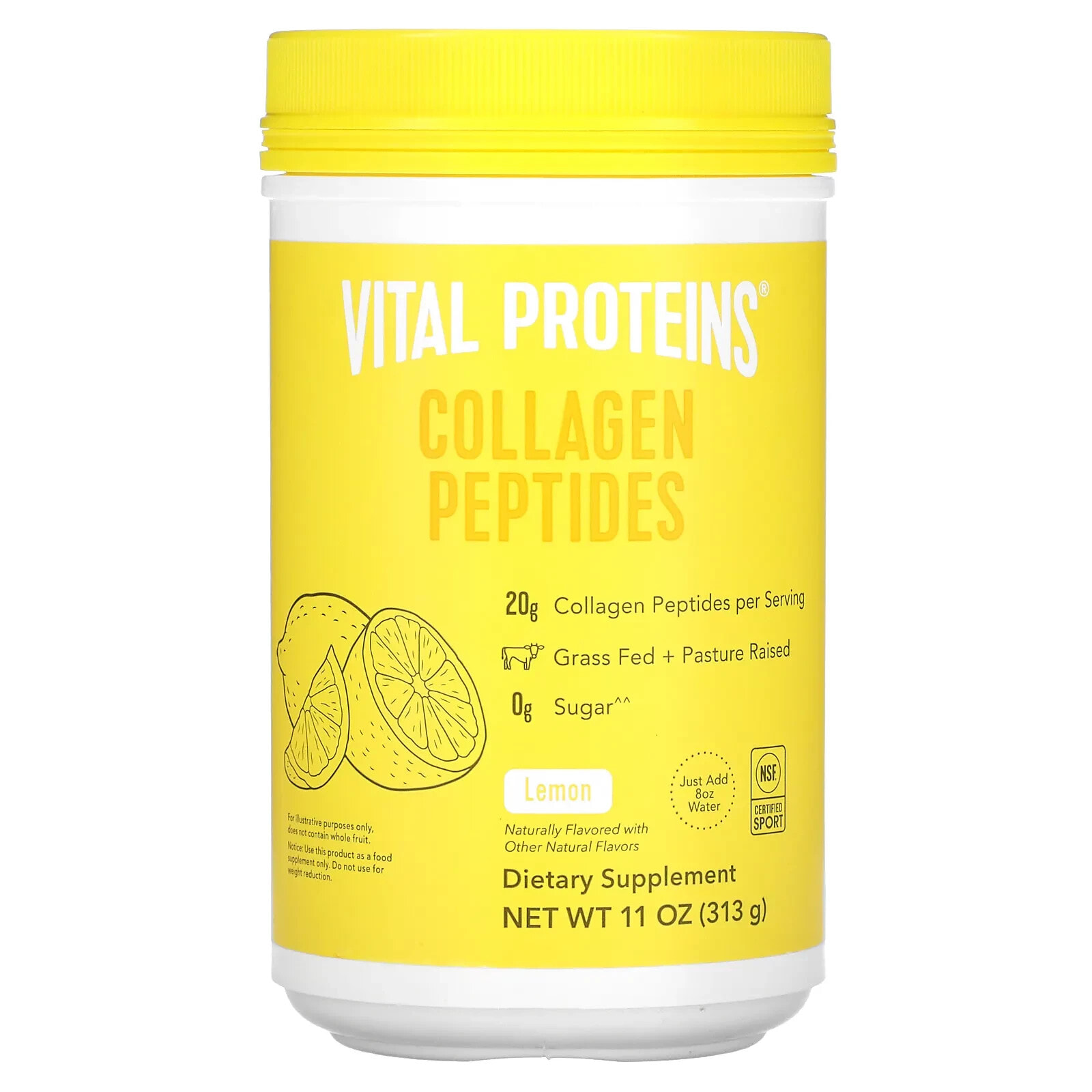 Vital Proteins, пептиды коллагена, ваниль и кокос, 305 г (10,8 унции) (Товар снят с продажи) 