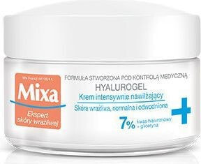 Mixa Hyalurogel Интенсивно увлажняющий крем с гиалуроновой кислотой, для сухой,чувствительной и обезвоженной кожи 50 мл