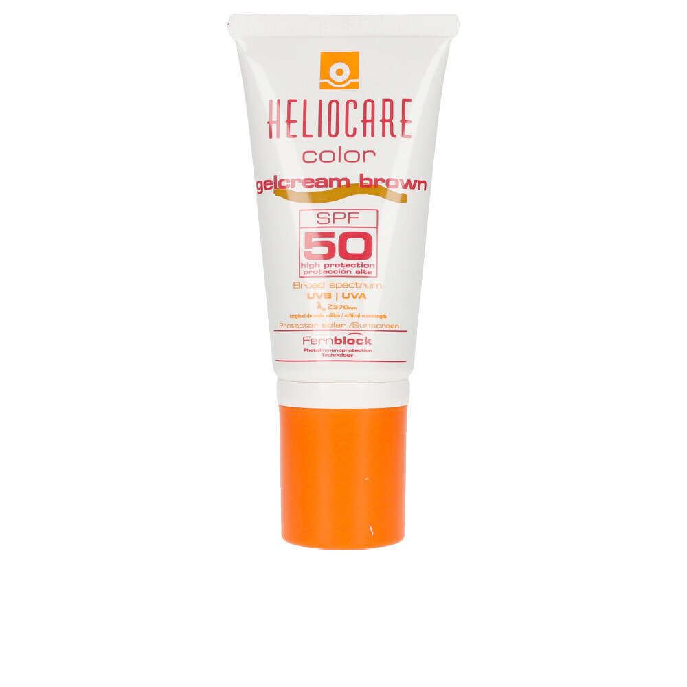 Heliocare Gel Cream Color Spf50 No.Brown Тональный крем с солнцезащитным фильтром 50 мл