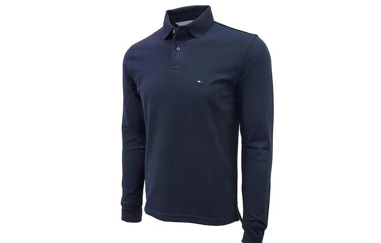 Tommy Hilfiger Polo Shirts Men Navy Blue