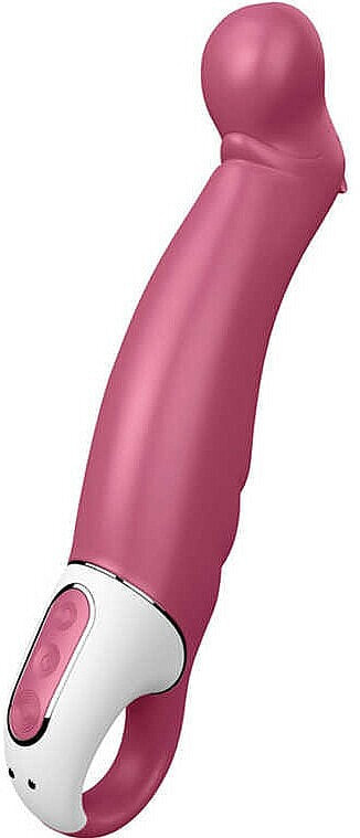 Gebogener Vibrator rosa - Satisfyer Vibes Petting Hippo Vibrator