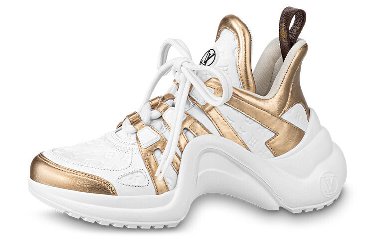 LOUIS VUITTON Archlight 1.0 Sneakers 'White Gold' Women's