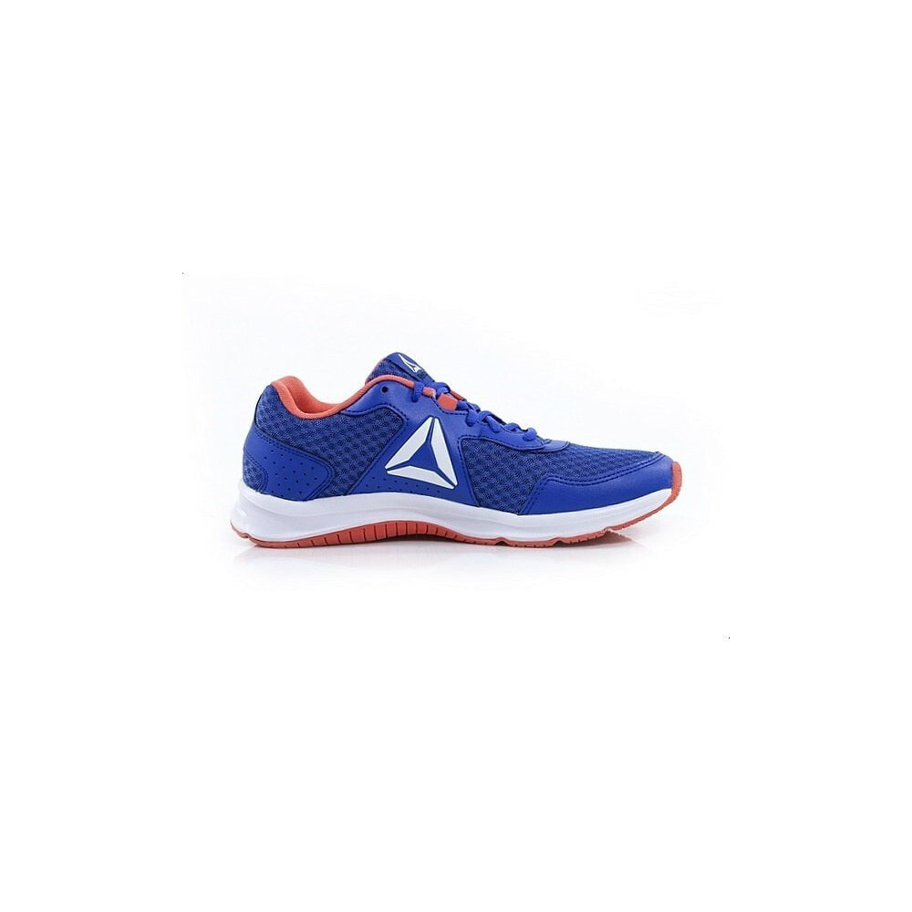 Женские кроссовки спортивные сетчатые синие с логотипом Reebok