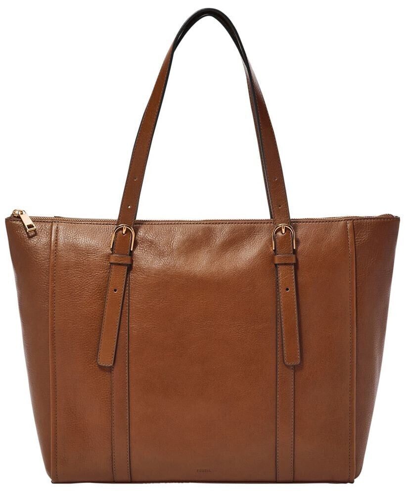 Carlie Leather Tote Bag