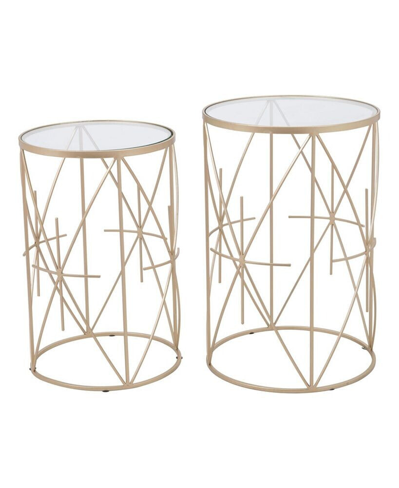 Zuo hadrian Side Tables, Set of 2