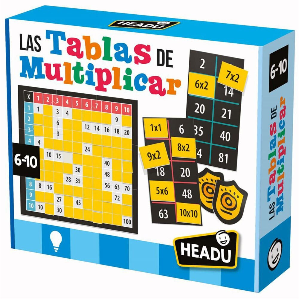 HEADU Educational Children´S Game The Multiplication Tables