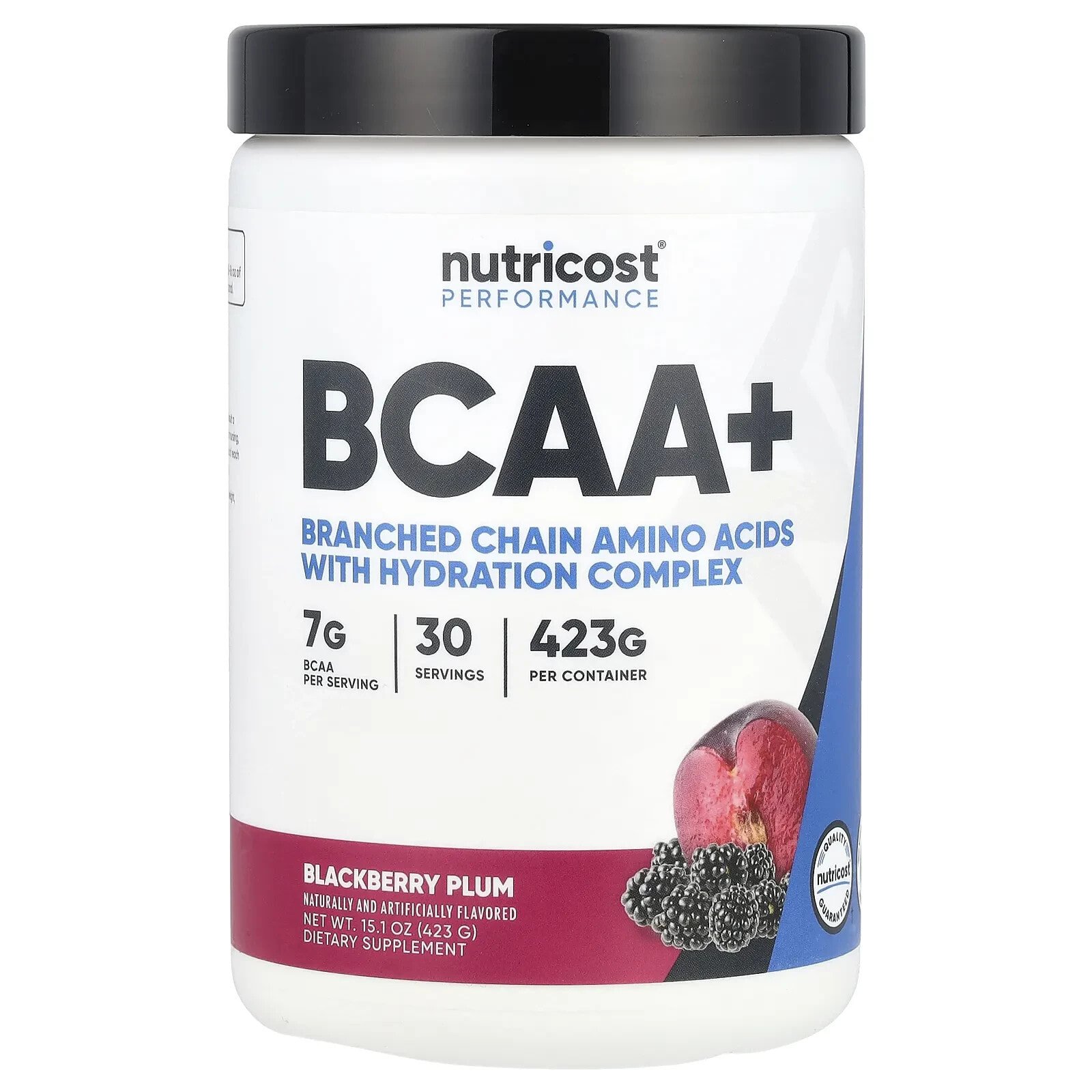 Performance, BCAA+, Peach Rings, 13.5 oz (378 g)