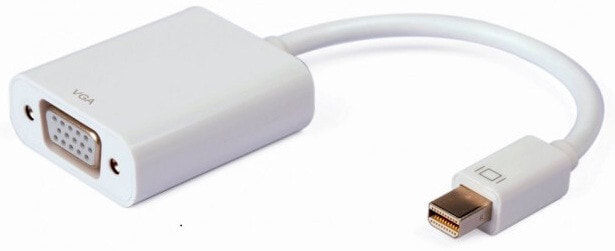Techly IADAP-MDP-VGAF2 видео кабель адаптер Mini DisplayPort VGA (D-Sub) Белый