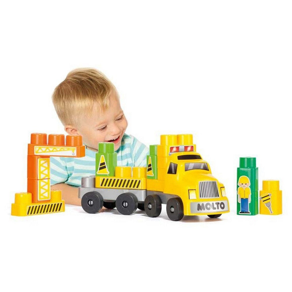 MOLTO 25 Piece Block Trucks