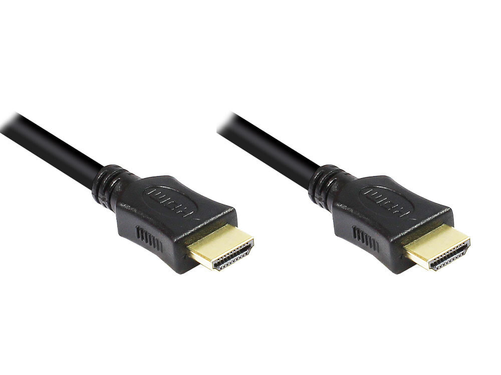 Alcasa 4514-005 HDMI кабель 0,5 m HDMI Тип A (Стандарт) Черный