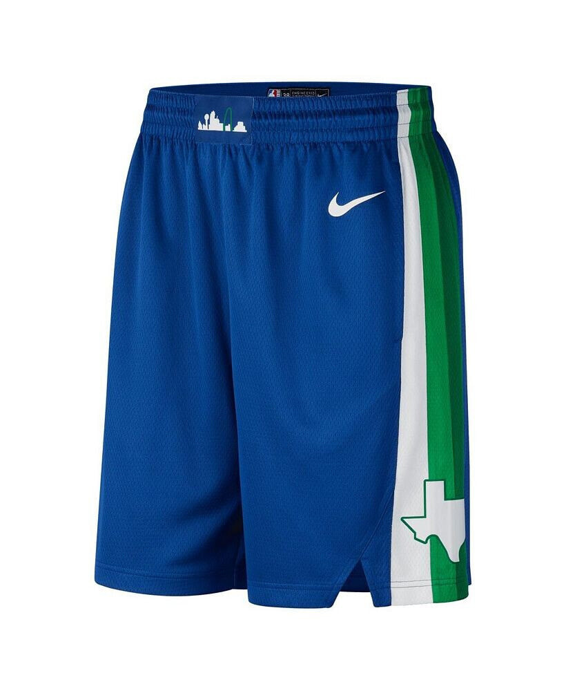 Nike men's Blue Dallas Mavericks 2022/23 City Edition Swingman Shorts