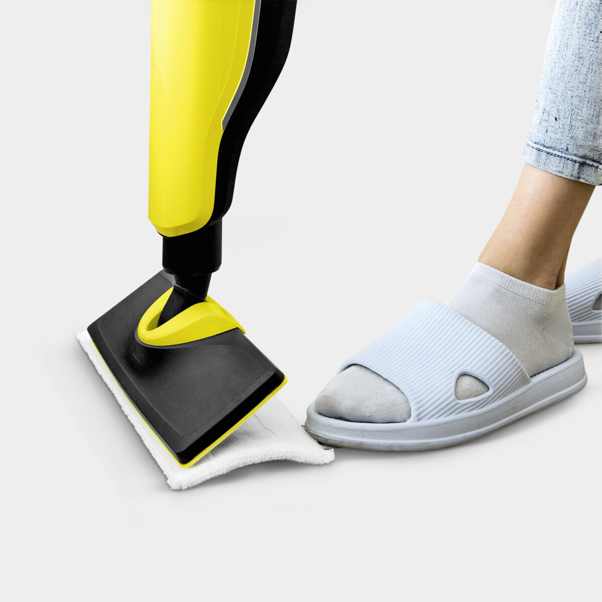 Паровая швабра Karcher SC 2 Upright EasyFix 1.513-345.0 0,4 л 1600 Вт  Karcher Цвет: Black, Grey, White, Yellow купить от 14104 рублей в  интернет-магазине MALL | Пароочистители Karcher