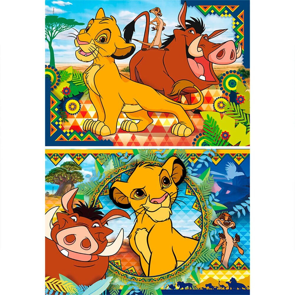 CLEMENTONI Puzzle The Lion King 2x60 Pieces