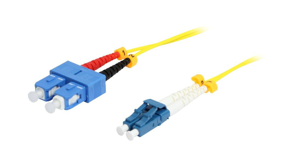 Synergy 21 S216780 волоконно-оптический кабель 0,5 m 2x LC 2x SC Желтый