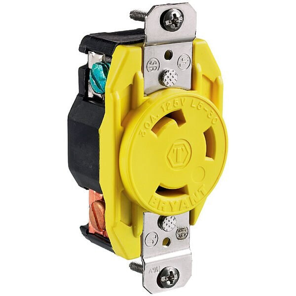 HUBBELL Locking Receptacle 30A 125V