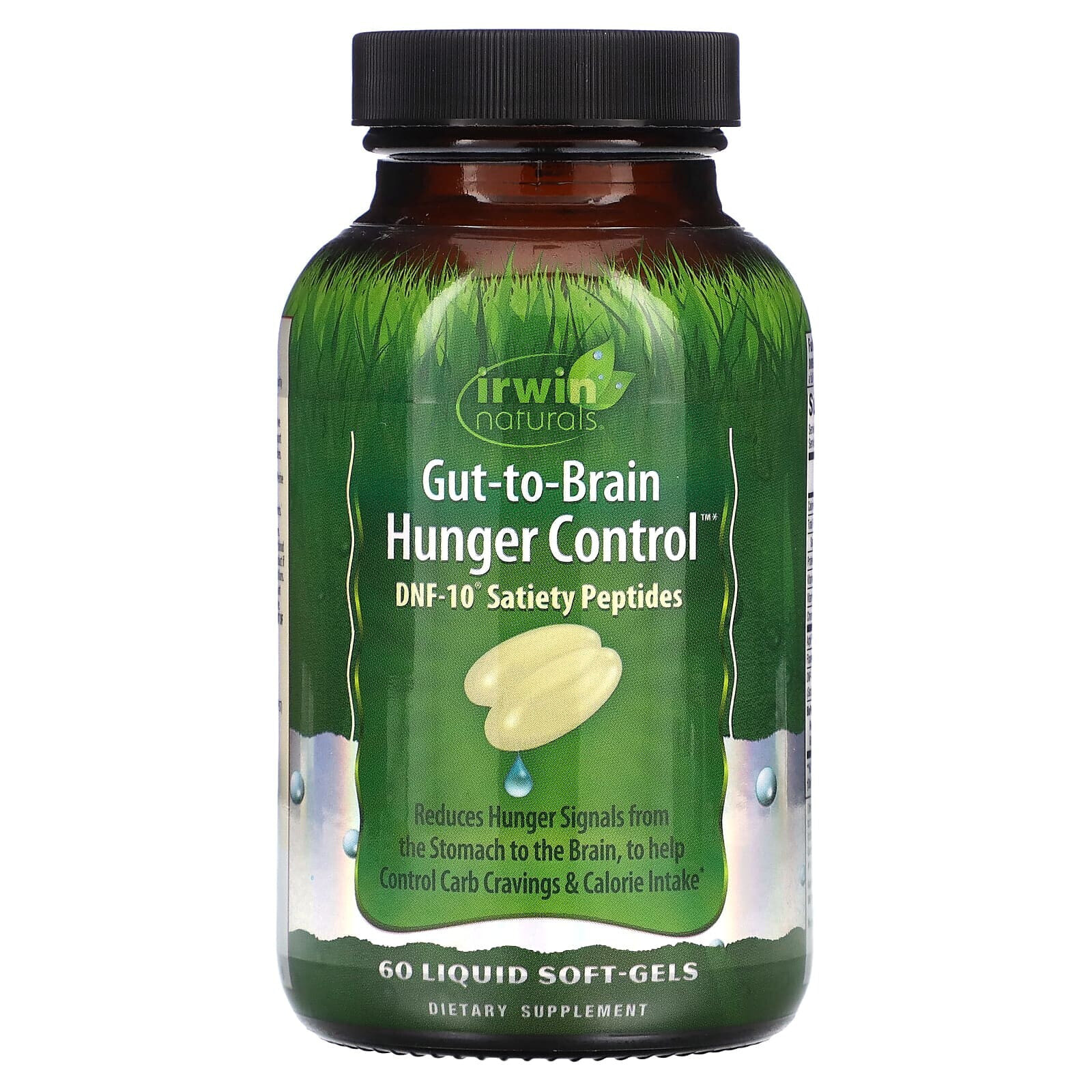 Gut-To-Brain Hunger Control, 60 Liquid Soft-Gels